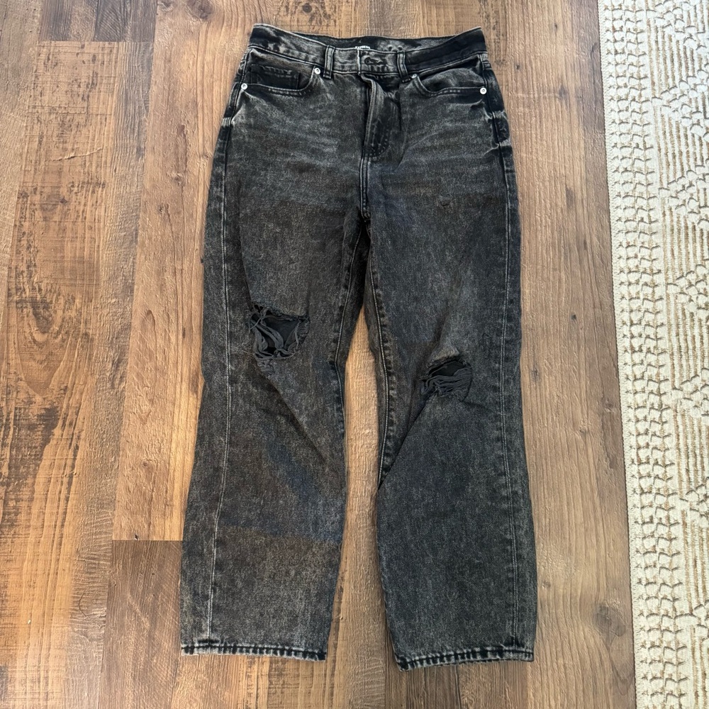 Express high rise straight ankle